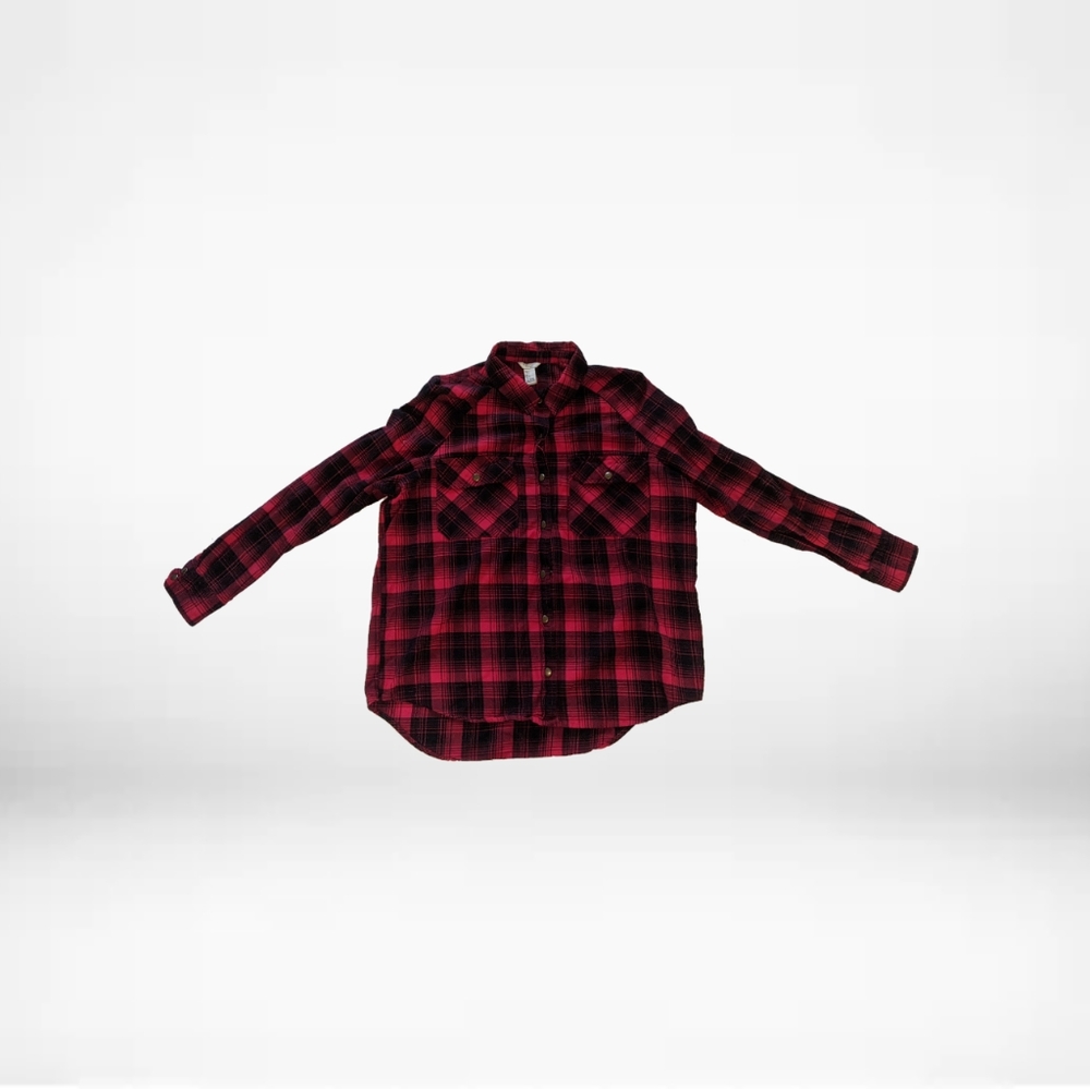 Black n Red Plaid Shirt